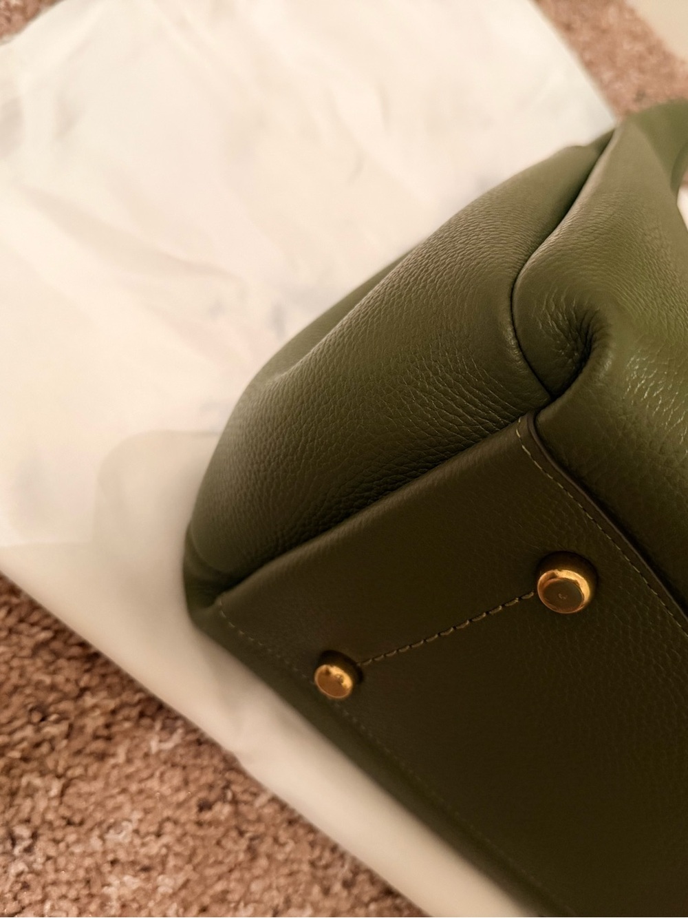 Coach Large Lana Bag in Olive - Picture 11 of 11